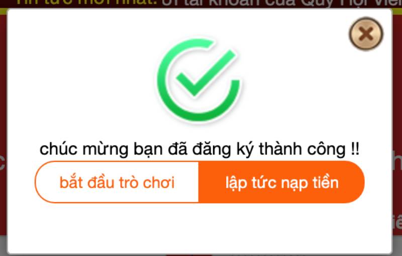 Bước 3: Đọc và đồng ý với điều khoản và hoàn tất đăng ký.