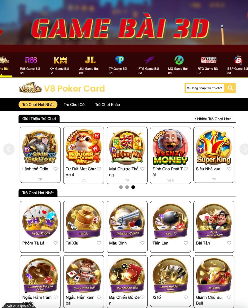 Hello88 - Cổng game nhà cái giải trí uy tín tại Châu Á 8 Game Bài 3D